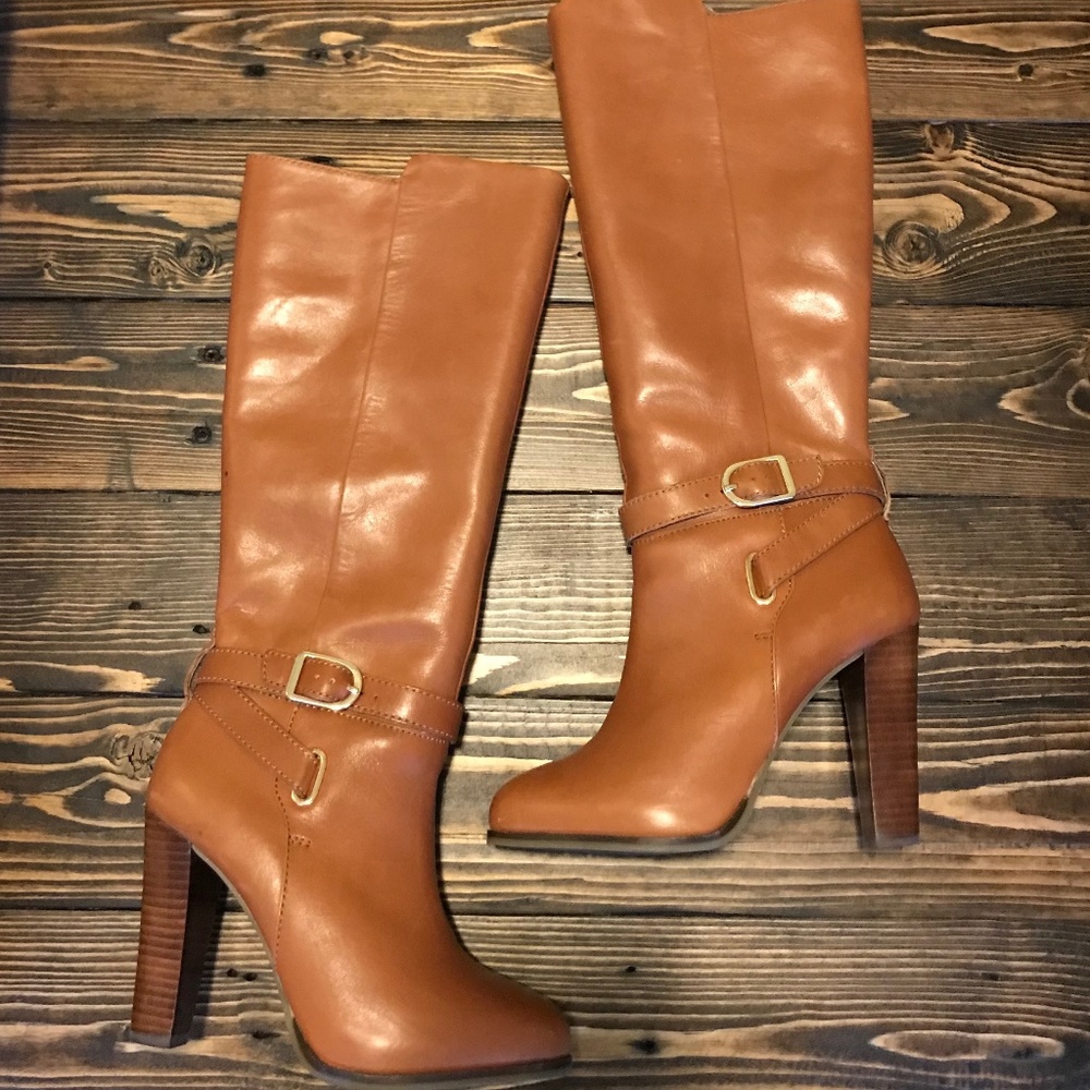 Banana Republic Shawna Leather Tall Boots